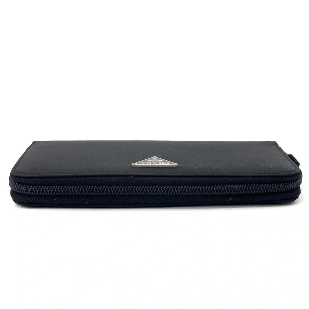Prada Black Tesutto Nylon Long Wallet - Picture 2 of 15